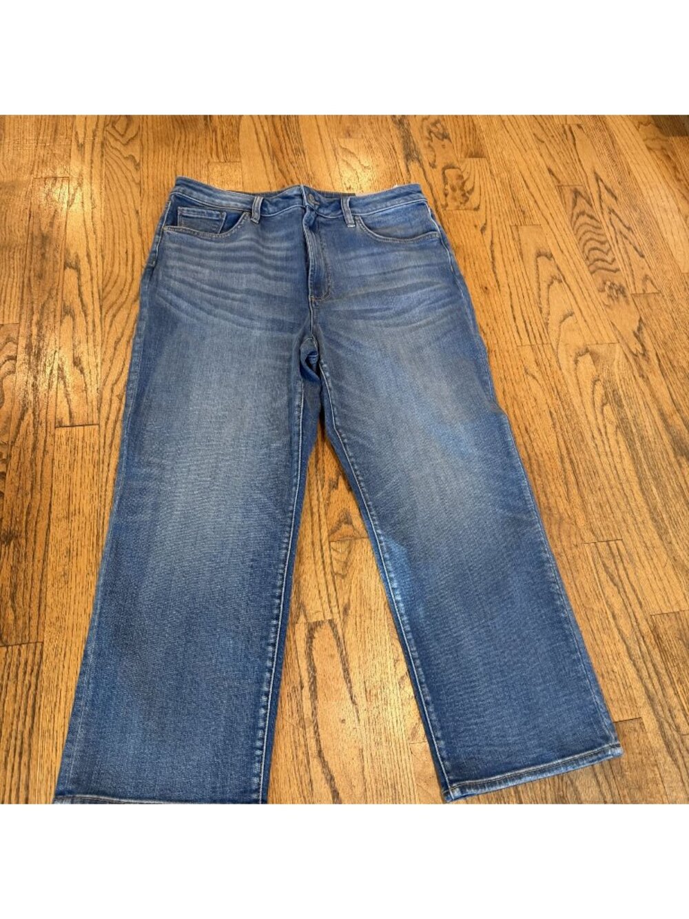 CHICO'S WOMENS HIGH RISE STRAIGHT LEG JEANS NEW SIZE 2.5 US 14